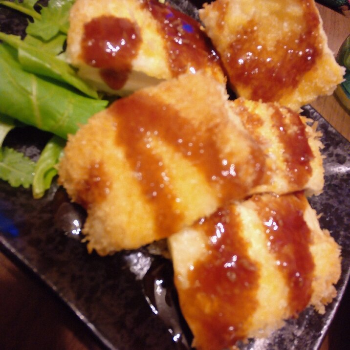 絶品おつまみ！はんぺんのチーズ揚げ